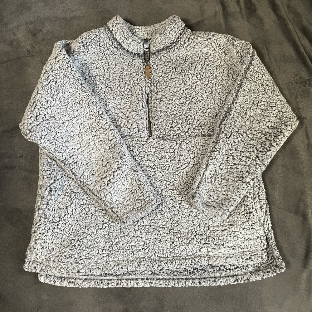 Time and Tru Sherpa Quarter Zip - Size 1x